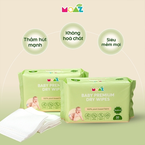 MOAZ - KHĂN KHÔ CAO CẤP CHO TRẺ EM
