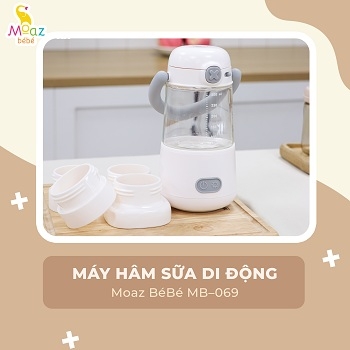 MOAZ - MÁY HÂM SỮA DI ĐỘNG MB-069