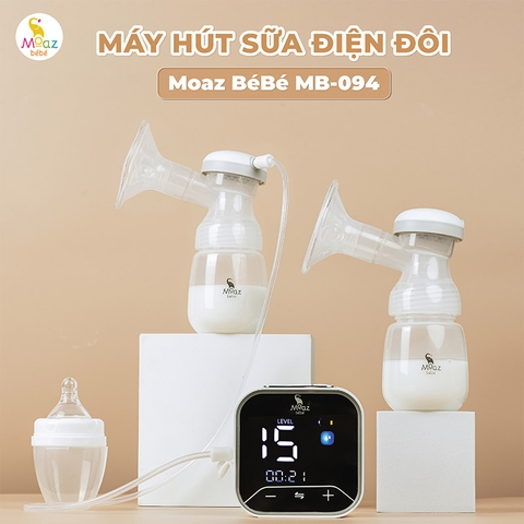 MOAZ - MÁY HÚT SỮA ĐIỆN ĐÔI MB-094