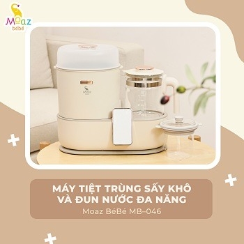 MOAZ - MÁY TIỆT TRÙNG SẤY KHÔ VÀ ĐUN NƯỚC ĐA NĂNG MB-046
