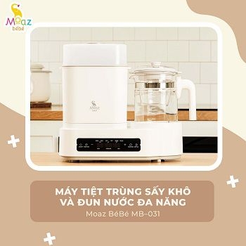 MOAZ - MÁY TIỆT TRÙNG SẤY KHÔ ĐUN NƯỚC MB-031