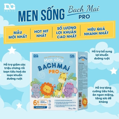 BẠCH MAI - 6M+MEN SỐNG PRO