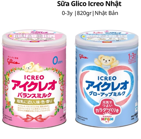 GLICO - SỮA BỘT ICREO