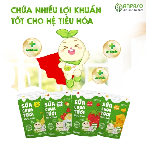 ANPASO - 8M+SỮA CHUA TƯƠI SẤY