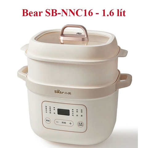 BEAR - NỒI NẤU CHẬM 1.6L SB-NNC16