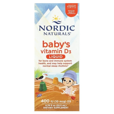 NORDIC - VITAMIN D3 BABY'S LIQUID NATURALS