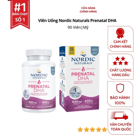 NORDIC - DHA BẦU VÀ BÚ PRENATAL