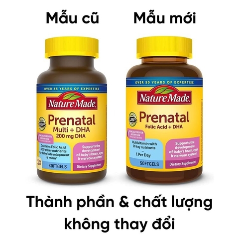 NATURE MADE - VITAMIN BẦU PRENATAL