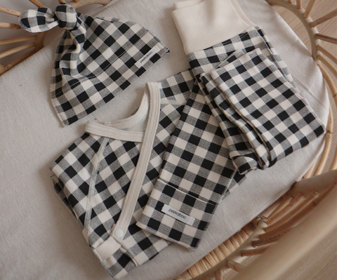 PEEKABOO Bộ rời CONNY kẻ ô(XS-XL)