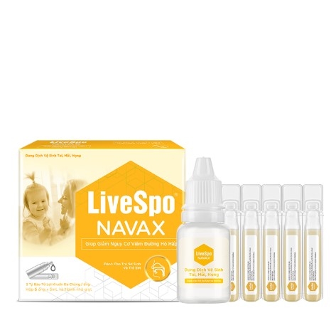 LIVESPO - BÀO TỬ LỢI KHUẨN NAVAX GIẢM NGUY CƠ VIÊM ĐƯỜNG HÔ HẤP