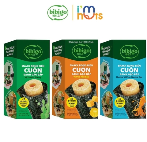 BIBIGO - 2Y+RONG BIỂN CUỘN BÁNH GẠO BẮP