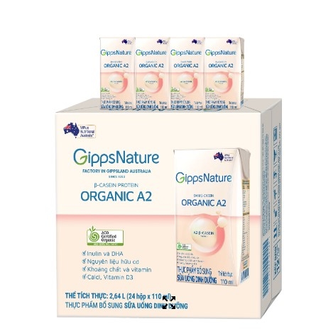 NUTIFOOD - 1Y+SỮA NƯỚC GIPPSNATURE ORGANIC A2