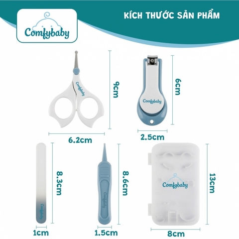 COMFYBABY - BỘ CẮT DŨA MÓNG 4 TRONG 1 - BM1