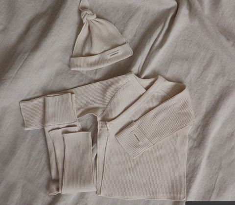 PEEKABOO Bộ sơ sinh OLIVER+mũ