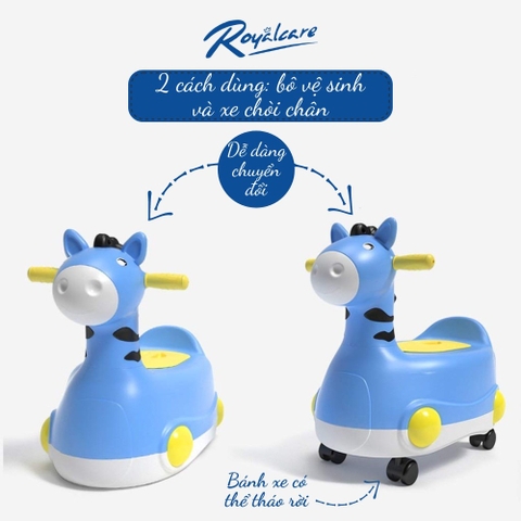 ROYAL CARE - BÔ HÌNH THÚ 2 IN 1 RC-8828