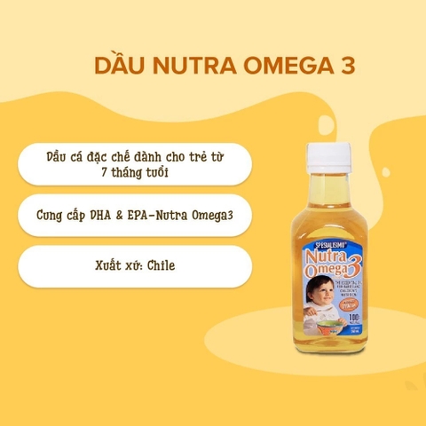 SPESIALISIMO - 6M+DẦU CÁ HỒI NUTRA OMEGA3