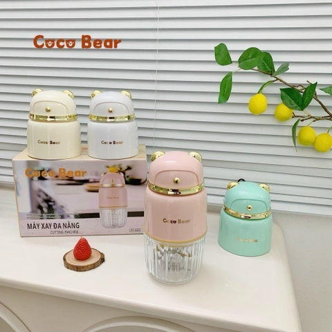 COCO BEAR - MÁY XAY GẤU 8 LƯỠI