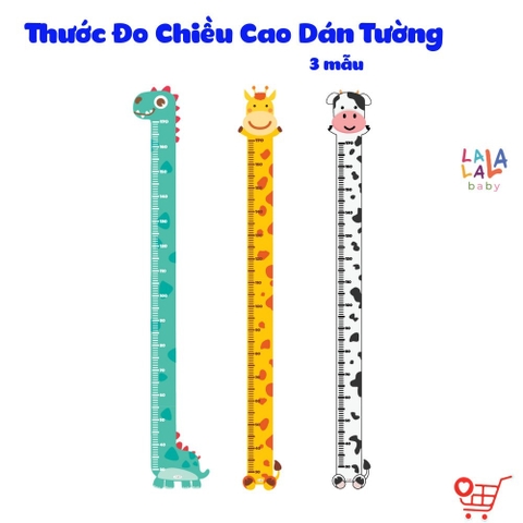 LALALA - DECAL DÁN TƯỜNG ĐO CHIỀU CAO