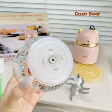 COCO BEAR - MÁY XAY GẤU 8 LƯỠI