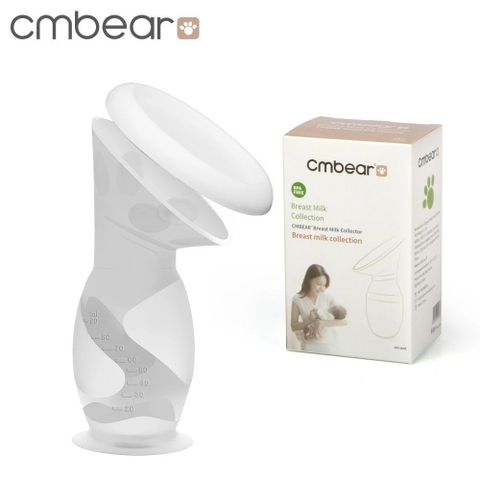 CMBEAR - CỐC HỨNG SỮA SILICONE