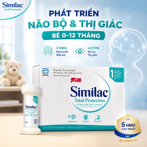 ABBOTT - SỮA SIMILAC PHA SẴN TOTAL PROTECTION CHO TRẺ SINH MỔ