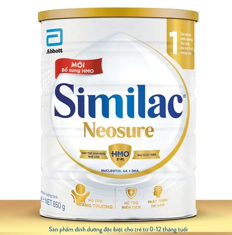 ABBOTT - SỮA SIMILAC NEOSURE CHO TRẺ SINH NON NHẸ CÂN
