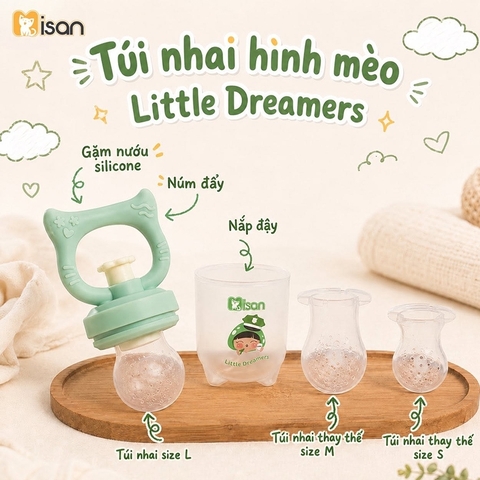 MISAN - TÚI NHAI ĂN DẶM HÌNH MÈO