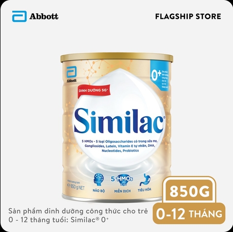 ABBOTT - SỮA SIMILAC 5G VÀNG TRẺ SINH THƯỜNG