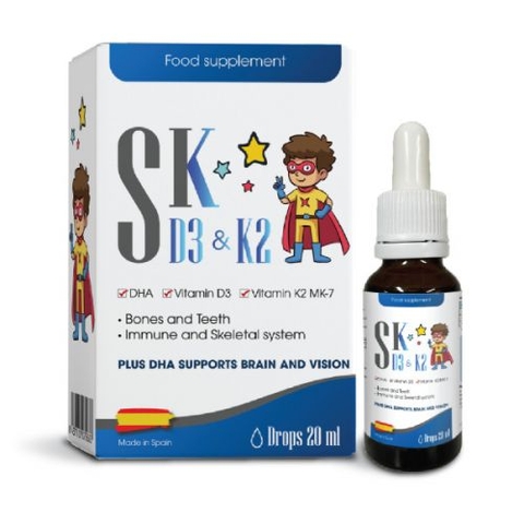SK EU - VITAMIN D3K2 MK7+DHA