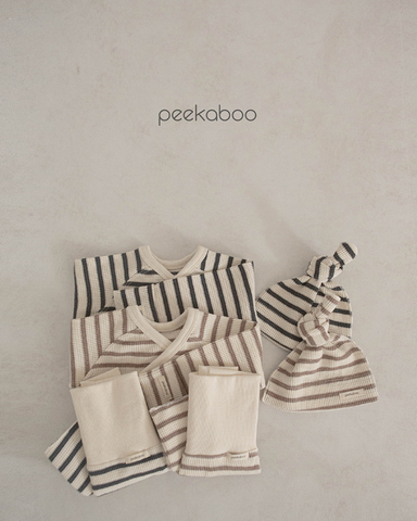 PEEKABOO Bộ sơ sinh GOGO+mũ