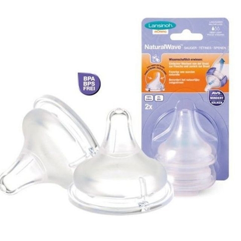 LANSINOH MỸ - NÚM TI SILICONE