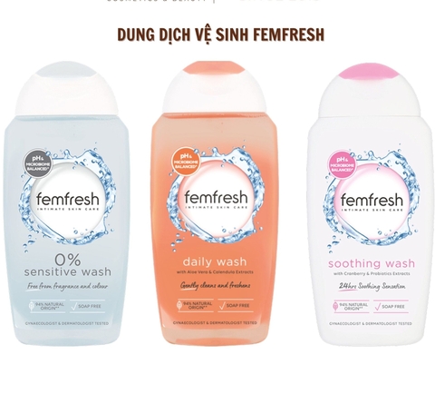 FEMFRESH ÚC - DUNG DỊCH VỆ SINH PHỤ NỮ