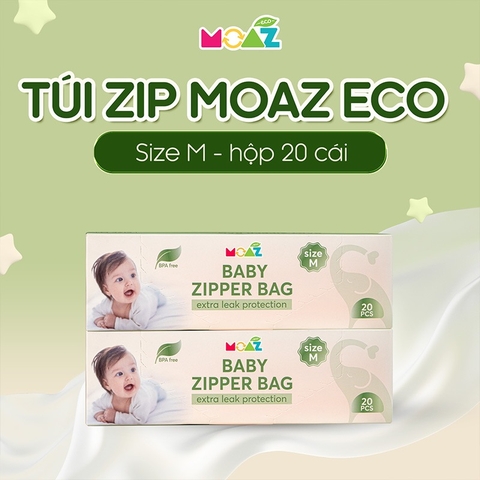 MOAZ - TÚI ZIP ĐA NĂNG 20PCS