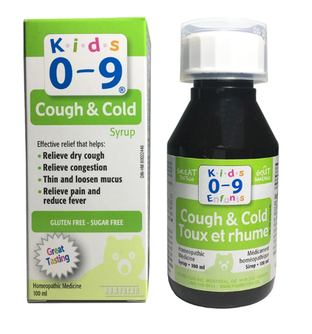 KIDS HOMEOCAN - SIRO TRỊ HO CẢM CÚM CẢM LẠNH COUGH & COLD SYRUP