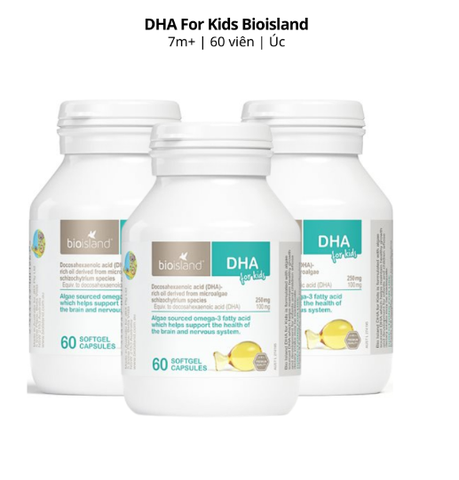 BIOISLAND - VITAMIN CHO BÉ