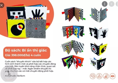 LALALA - BỘ SÁCH VẢI BÍ ẨN THỊ GIÁC