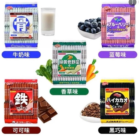 HAMADA - 1Y+BÁNH XỐP CANXI HEALTHY CLUB