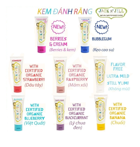 JACK N' JILL - 6M+KEM ĐÁNH RĂNG