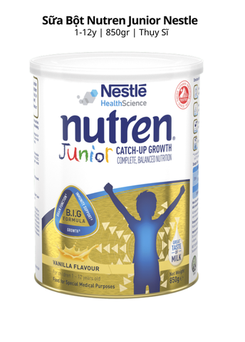 NESTLE - 1Y+SỮA BỘT TĂNG CÂN NUTREN JUNIOR