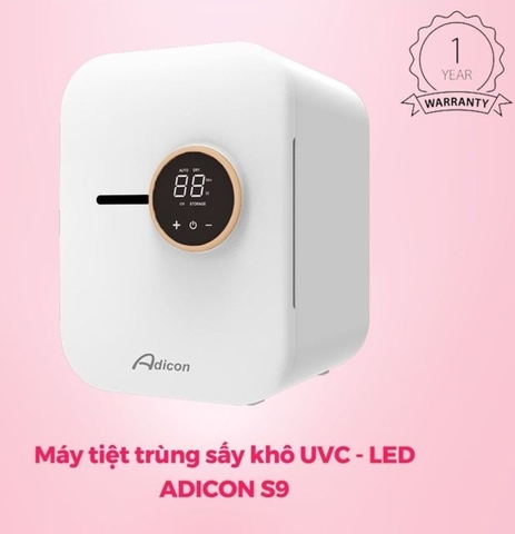 ADICON - MÁY TIỆT TRÙNG SẤY KHÔ UVC LED S9