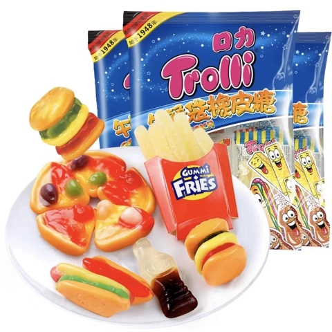 TROLLI - KẸO DẺO GUMMI CHIP CHIP