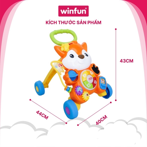 WINFUN - XE TẬP ĐI CÓ BÀN NHẠC 0878-NL