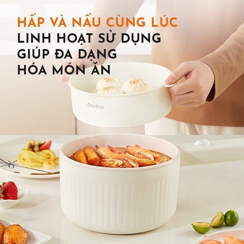 GAABOR - NỒI ĐIỆN ĐA NĂNG CHỐNG DÍNH GR-N20A