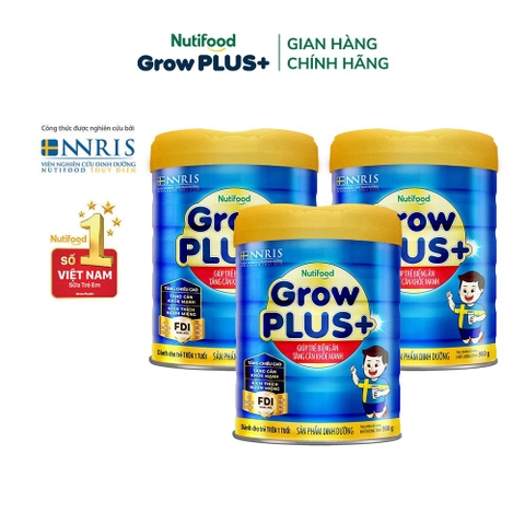 NUTIFOOD - 1Y+SỮA BỘT GROWPUS+XANH-BIẾNG ĂN TĂNG CÂN