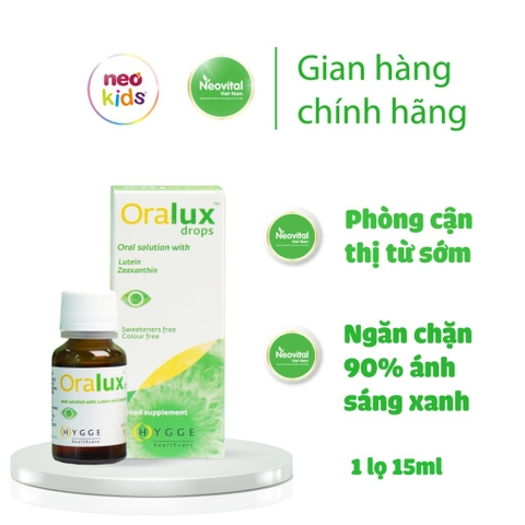 ORALUX - 1Y+SIRO BỔ MẮT