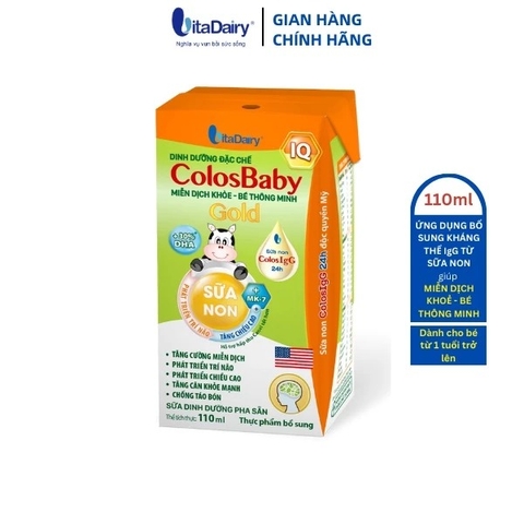 COLOSBABY - 1Y+SỮA NƯỚC