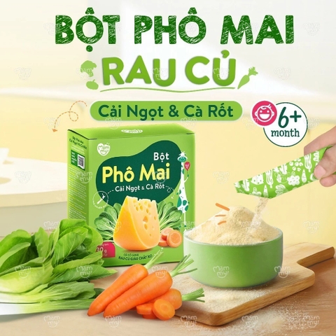 MAMMY - 6M+BỘT PHÔ MAI RẮC CƠM CHÁO