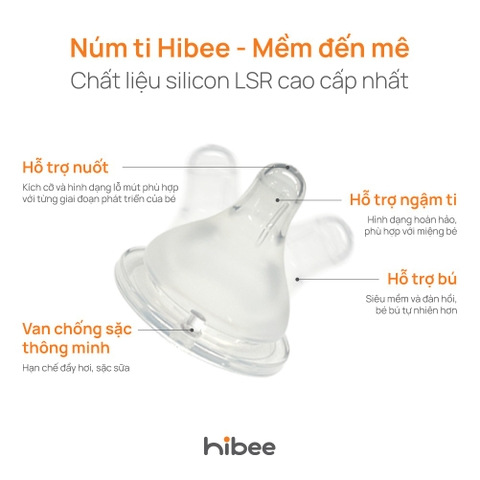 HIBEE - NÚM TI SILICONE