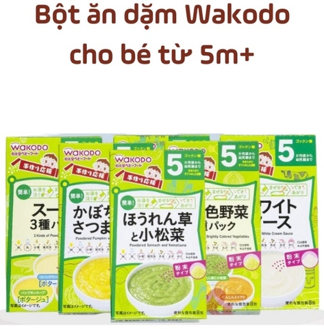 WAKODO - 5M+BỘT ĂN DẶM
