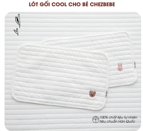 CHEZBEBE - LÓT GỐI ĐẦU COOL 30*50